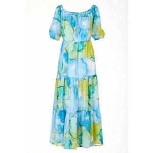 Rochie A504 - Poliester - Albastru imagine