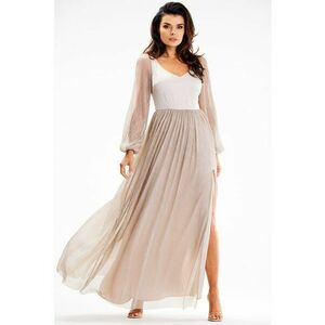 Rochie dama Poliester - A626 - Bej - imagine