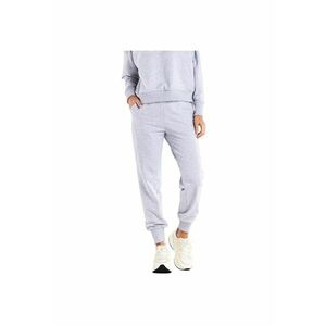 Pantaloni sport pentru dama - Bumbac/Elastan - Gri imagine
