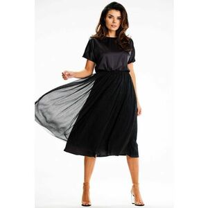 Rochie dama Poliester - Negru A627 imagine