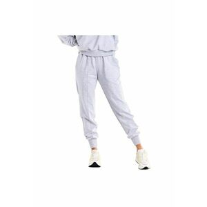 Pantaloni sport dama M317 - Bumbac/Elastan - Gri imagine