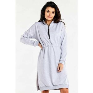 Rochie-hanorac casual din bumbac imagine