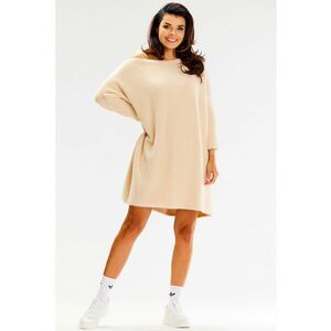 Pulover dama nylon bej - imagine