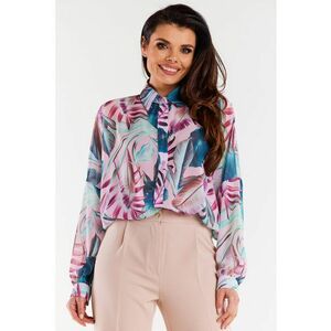 Camasa A513 Elegant Maneca lunga - Tropical imagine