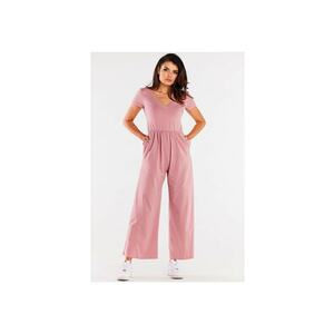 Salopeta pentru dama Bumbac/Lycra - Roz imagine