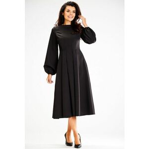 Rochie dama Poliester - negru A595 imagine