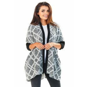 Pulover dama M140 - poliester-elastan - gri - imagine