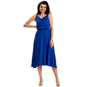 Rochie A579 - Viscoza/Poliester - Albastru imagine