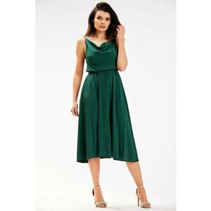 Rochie A579 - Viscoza/Poliester - Verde imagine