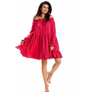 Scurta Rochie Maneca lunga - Pe umeri A578 imagine