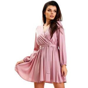 Rochie A577 - Viscoza/Elastan - Roz imagine