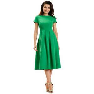 Rochie A569 - Poliester/Elastan - Verde imagine