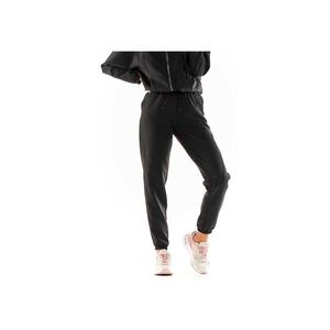Pantaloni sport dama - Poliester/Elastan - Negru imagine