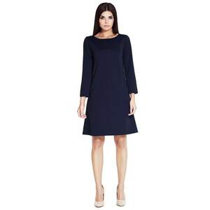 Rochie A034 - Poliester/Elastan - Bleumarin imagine