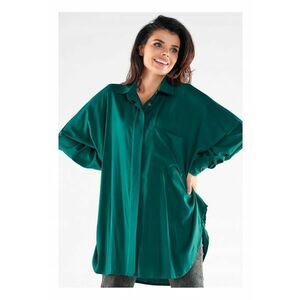 Camasa dama - Viscoza - One Size - Verde imagine