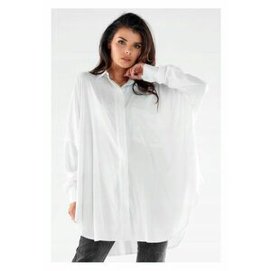 Camasa dama - Viscoza - Alb - imagine