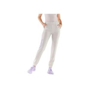 Pantaloni sport pentru dama - Poliester/Elastan - Bej/Violet imagine