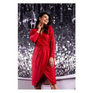 Rochie dama - Poliester - Rosu - Rosu imagine