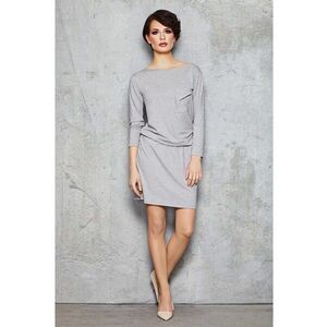 Rochie dama Viscoza - M041 - Gri - imagine