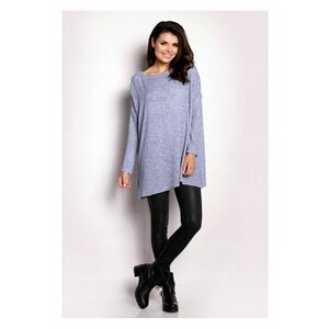 Pulover dama poliester Albastru - imagine