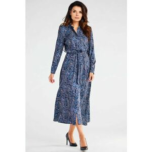 Rochie dama - Poliester - Albastru marin - Albastru imagine