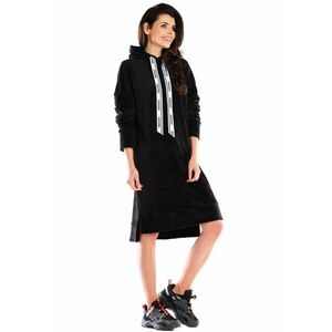 Rochie Poliester - Neagra - Negru imagine