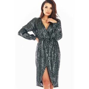 Rochie A399 - Grafit imagine