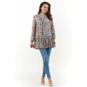 Bluza dama - Poliester/Elastan - Gri imagine