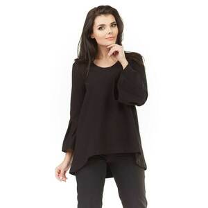 Bluza dama - Poliester/Bumbac - Negru imagine