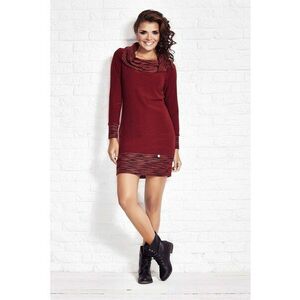 Rochie dama Poliester - M026 - Rosu- imagine