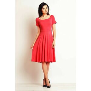 Rochie dama Viscoza - M101 - Coral - imagine