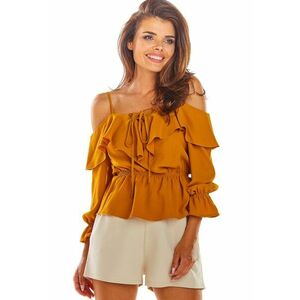 Bluza dama - Poliester - Caramel - A309 imagine