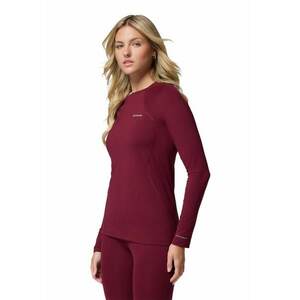 Bluza pentru schi si snowboarding Midweight Omni-Heat® - Rosu inchis imagine