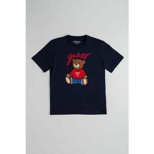 Tricou cu imprimeu grafic - Rosu/Maro/Bleumarin imagine