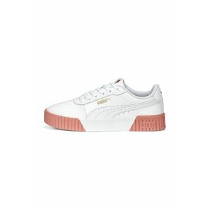 Pantofi sport de piele si piele ecologica Carina 2.0 - Alb murdar imagine