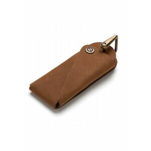 Organizator chei - Brodrene - Piele naturala - 4x9 cm - Maro deschis imagine