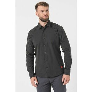 Camasa slim fit Ermo - Gri antracit imagine