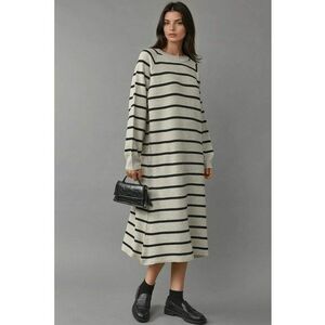 Rochie tricotata - bej - tricot - imagine