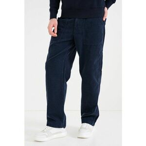 Pantaloni drepti cu striatii - Bleumarin imagine