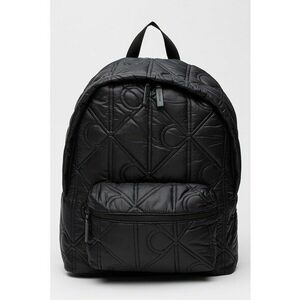 Rucsac cu logo si fermoar - Negru imagine