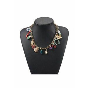 Colier auriu - cu pietre - Amatius C2 imagine