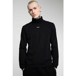 Bluza din bumbac cu logo - Negru imagine