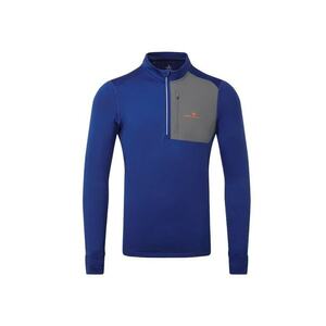 Bluza alergare barbati Tech Winter 1/2 Zip FW 2024 - Albastru imagine