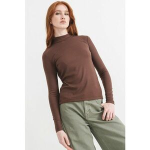 Bluza cu striatii - Maro inchis imagine