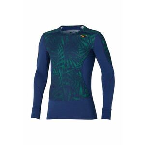 Bluza termica barbati Virtual G4 Crew FW 2024 - Verde/Albastru imagine