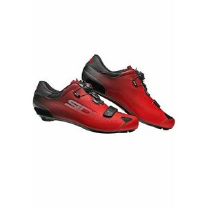 Pantofi ciclism sosea Sixty-Rosu/Negru- imagine
