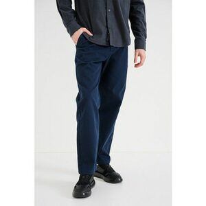 Blugi relaxed fit cu talie medie - Albastru indigo imagine