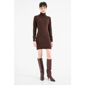 Rochie cambrata tricotata fin - Maro imagine