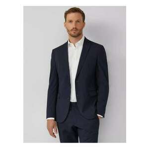 Sacou elegant barbati - croiala Slim fit - Bleumarin inchis imagine