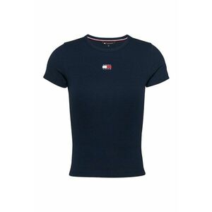 Tricou slim fit striat - Albastru ultramarin imagine